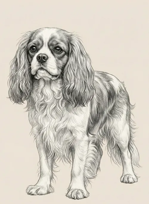 King Charles spaniel